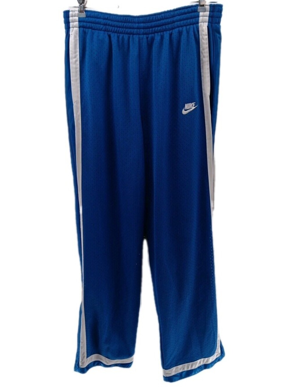 Nike Pants Mens Large Blue Mesh Training Basketball Lined Athletic Baggy Joggers